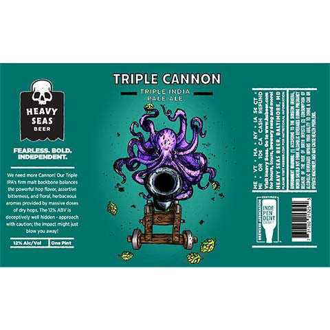 Heavy Seas Triple Cannon TIPA – CraftShack - Buy craft beer online.