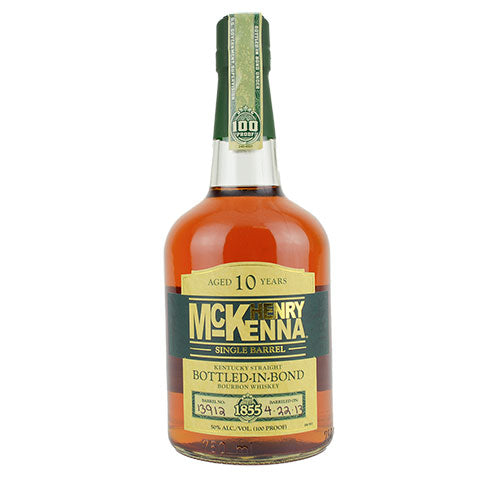 Henry McKenna 10 Year Bottled in Bond Bourbon Whiskey