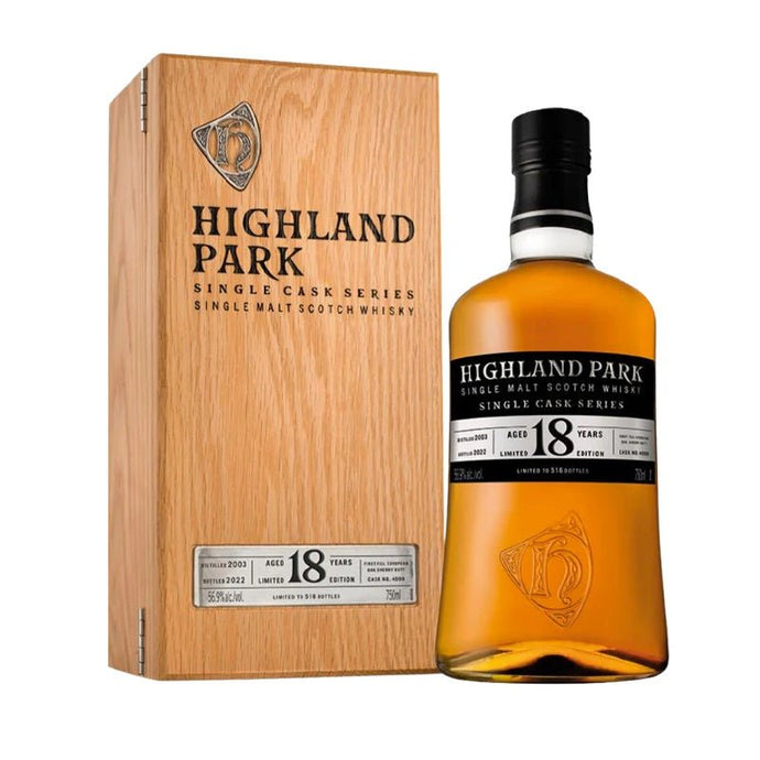 Highland Park Single Cask Series 18 Year Old 2003 Single Malt Scotch Whisky