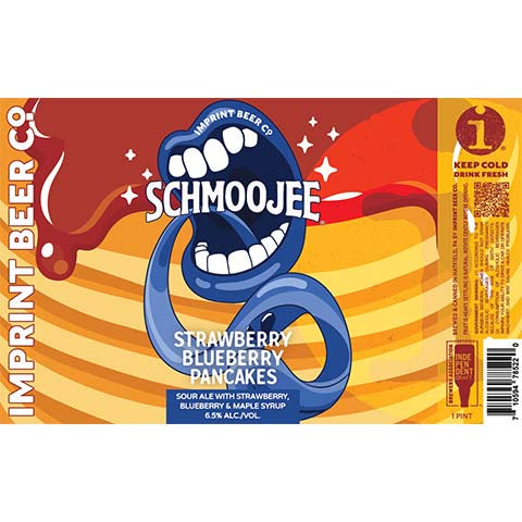 Imprint Schmoojee Strawberry Blueberry Pancakes Sour