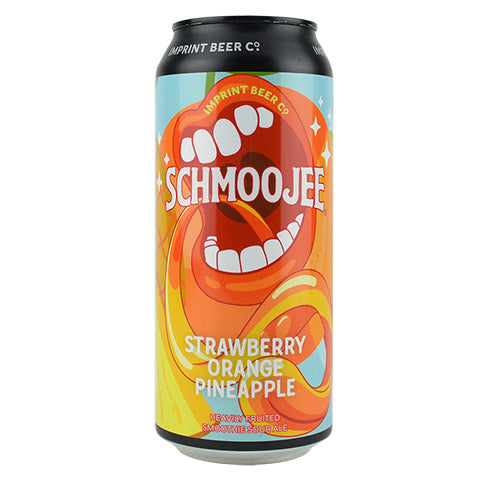 Imprint Schmoojee Strawberry Orange Pineapple Smoothie Sour