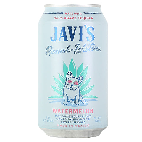 Javi's Ranch Water Watermelon Hard Seltzer