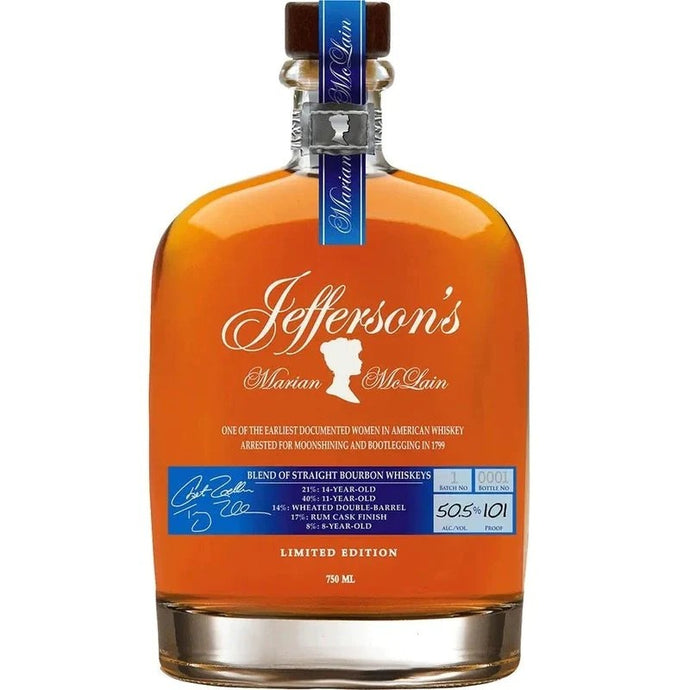 Jefferson's 'Marian McLain' Blend Of Straight Bourbon Whiskeys