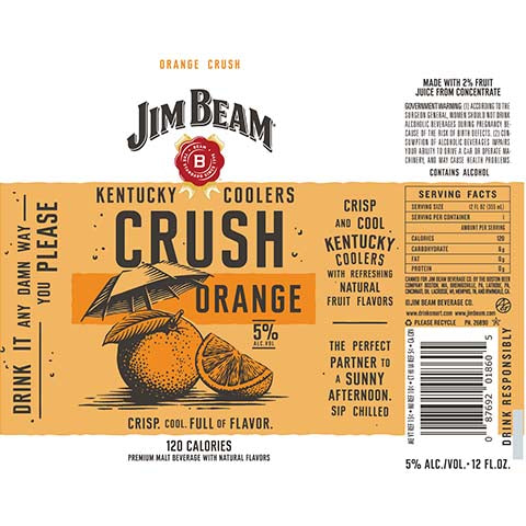 Jim Beam Orange Crush