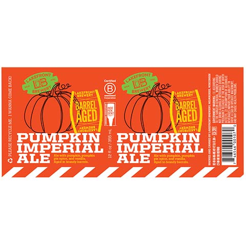 Lakefront Imperial Pumpkin Ale