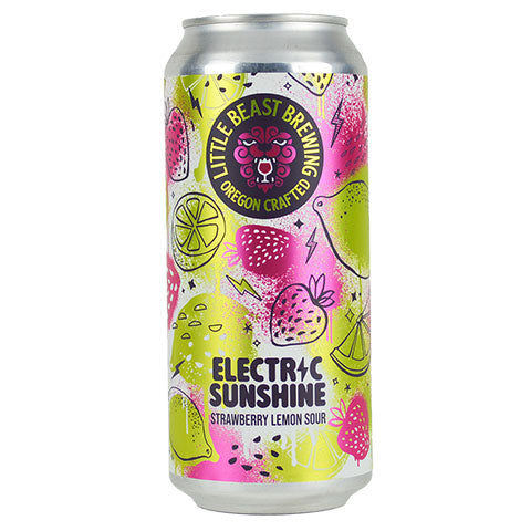 Little Beast Electric Sunshine Strawberry Lemon Sour