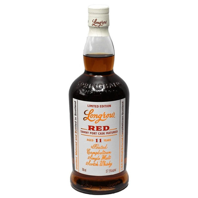 Longrow 'Red' 11 Year Old Tawny Port Cask Matured Single Malt Scotch Whisky