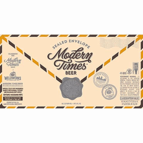 Modern Times Sealed Envelope Imperial Stout