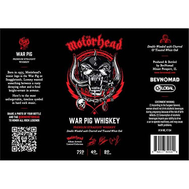 Motörhead War Pig Whiskey – Buy Liquor Online