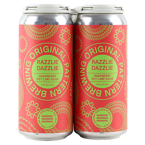 Original Pattern Razzlie Dazzlie Raspberry Key Lime Sour