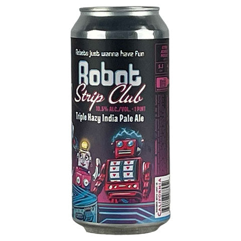 Paperback Robot Strip Club Hazy IPA