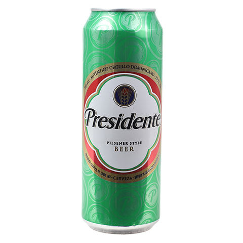 Presidente Pilsner Style Beer Can