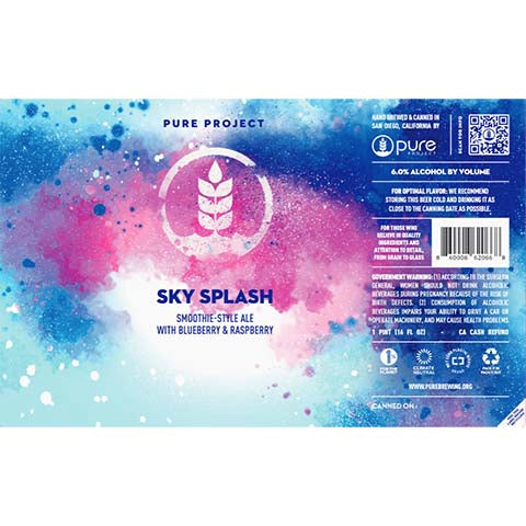 Pure Project Sky Splash Sour