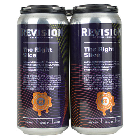 Revision The Right Slice Imperial Stout 4PK