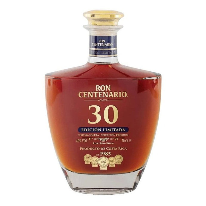 Ron Centenario 30 Year Old Rum Edicion Limitada