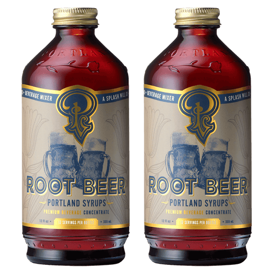 Genuine Root Beer Syrup two-pack by Portland Syrups