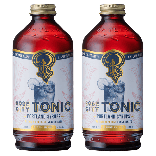 Rose City Tonic Concentrate with Quinine two-pack by Portland Syrups