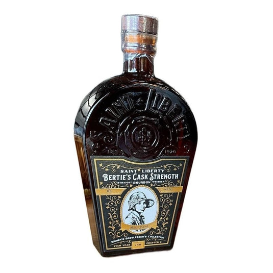 Saint Liberty Bertie's Cask Strength Straight Bourbon Whiskey