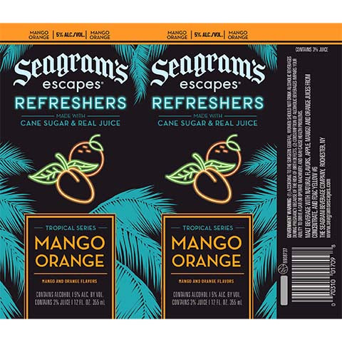 Seagram’s Refreshers Mango Orange