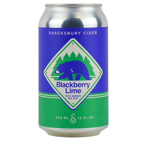 Shacksbury Blackberry Lime Cider