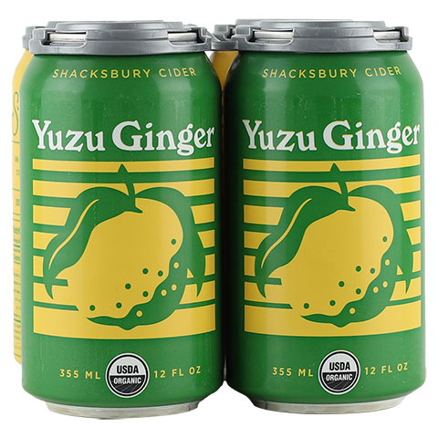 Shacksbury Yuzu Ginger Cider 4PK