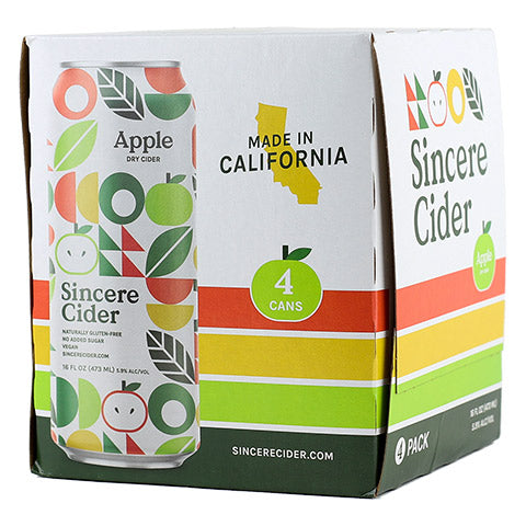 Sincere Dry Apple Cider – CraftShack - Buy craft beer online.