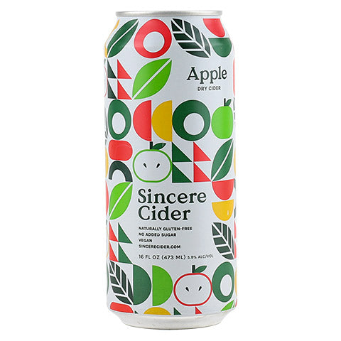 Sincere Dry Apple Cider – CraftShack - Buy craft beer online.