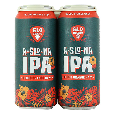 Slo Brew A-SLO-Ha Blood Orange Hazy IPA