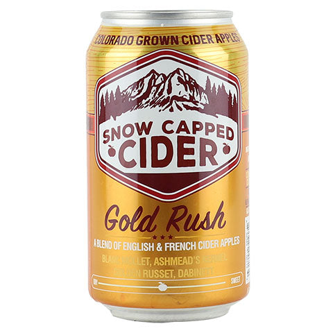 Snow Capped Gold Rush Cider
