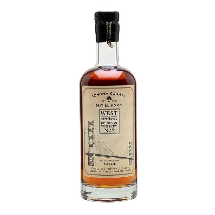 Sonoma County West of Kentucky Bourbon Whiskey