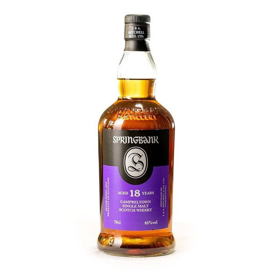 Springbank 18yr Campbeltown Scotch Whisky