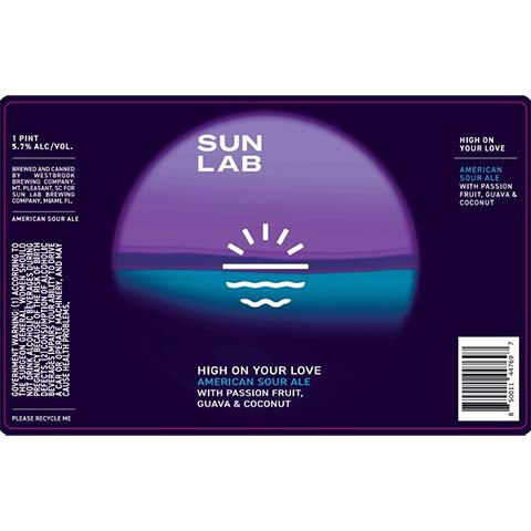 Sun Lab High On Your Love Sour