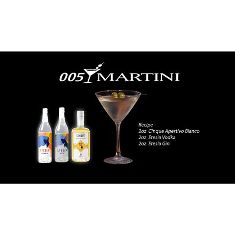 The Spy Cocktail - 005 Martini Gift Box Set
