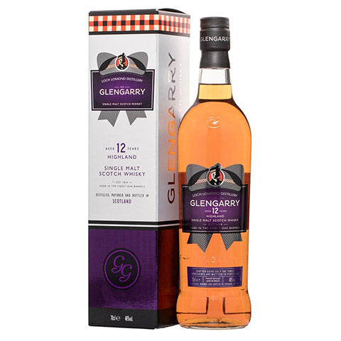 The Glengarry 12 Year Old Highland Single Malt Scotch Whisky