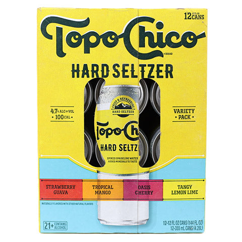 Topo Chico Hard Seltzer Variety Pack (oasis cherry)