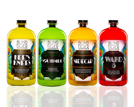 4 Bottles - Mixed Pack by Blind Tiger Spirit-Free