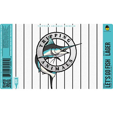 Tripping Animals Let's Go Fish Lager