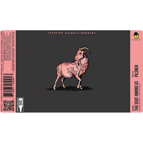 Tripping Animals The Goat Among Us Pilsner