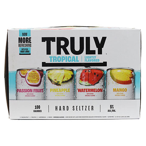 Truly Hard Seltzer Tropical Variety Pack