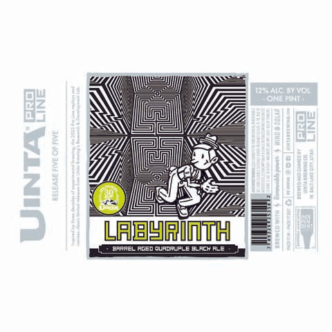 Uinta Labyrinth Quadruple Black Ale