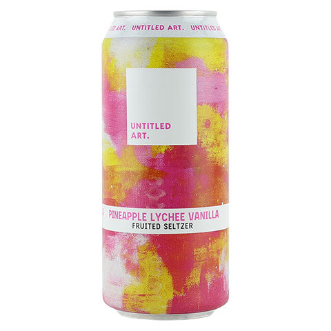 Untitled Art Pineapple Lychee Vanilla Fruited Seltzer