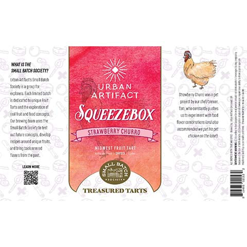 Urban Artifact Squeezebox Sour (Strawberry Churro)