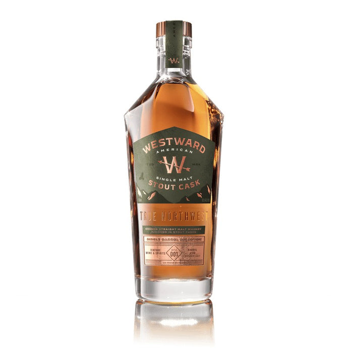 Westward American Single Malt Stout Cask Private Selection Single Barrel Whiskey