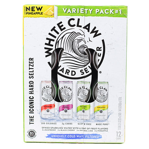 White Claw Hard Seltzer Variety Pack 1