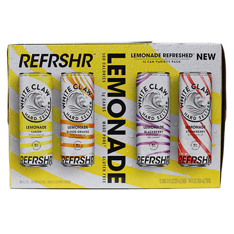 White Claw Lemonade Refreshed Variety Pack