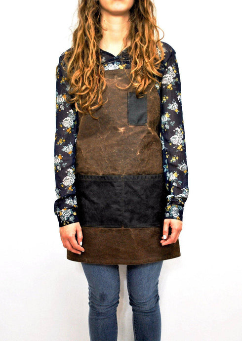 The MacBeth Women's Waxed Canvas Apron by Sturdy Brothers