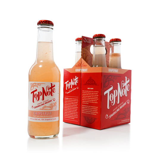 16 Pack Sparkling Grapefruit Soda - 92 Points! by Top Note Tonic Store