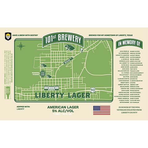 101st Liberty Lager