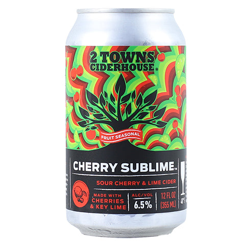 2 Towns Cherry Sublime Cider
