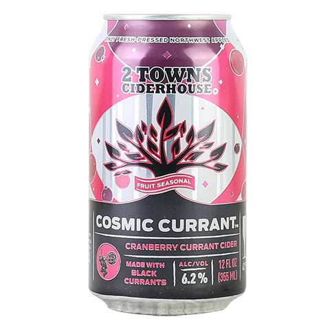 2 Towns Cosmic Currant Cider
